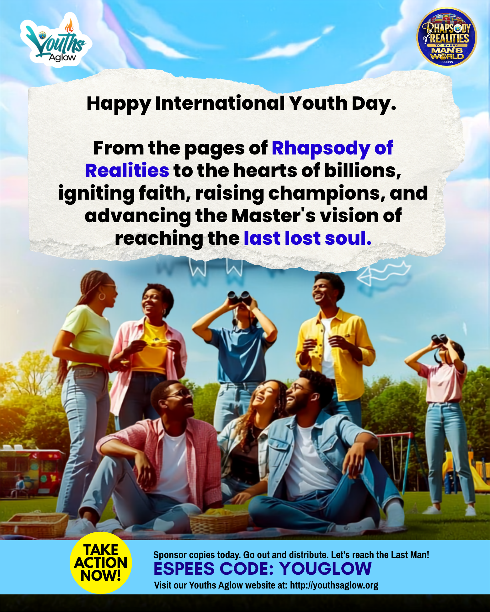 Happy International Youth Day. 